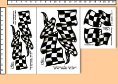 Checkered Flag Stripes